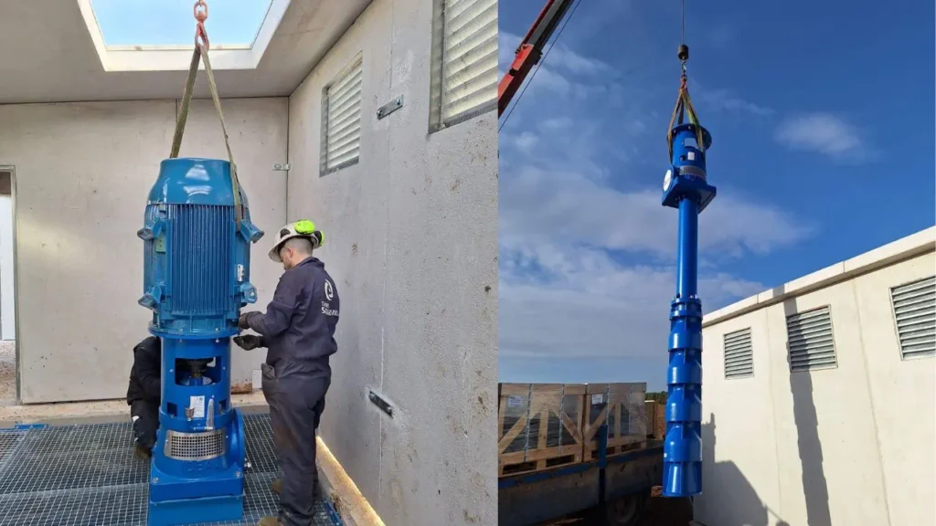 Instalación bombas sumergibles
